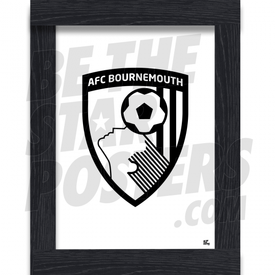 AFC Bournemouth Framed Montage Poster A4 22/23