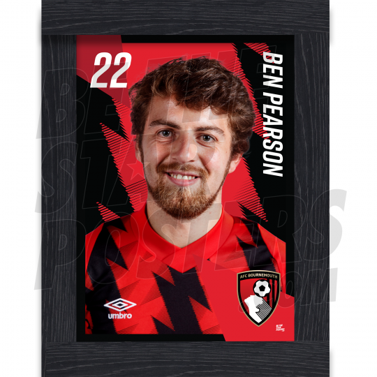 AFC Bournemouth 22/23 Squad Player Montage Poster Officially -   Norway