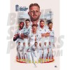 England Cricket Test Montage Poster