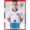 England Foden 24/25 Home Headshot Poster