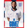 England Gomez 24/25 Home Headshot Poster