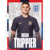 England Trippier 24/25 Away Headshot Poster