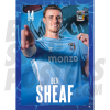 Coventry City FC Sheaf 24/25 Headshot Poster