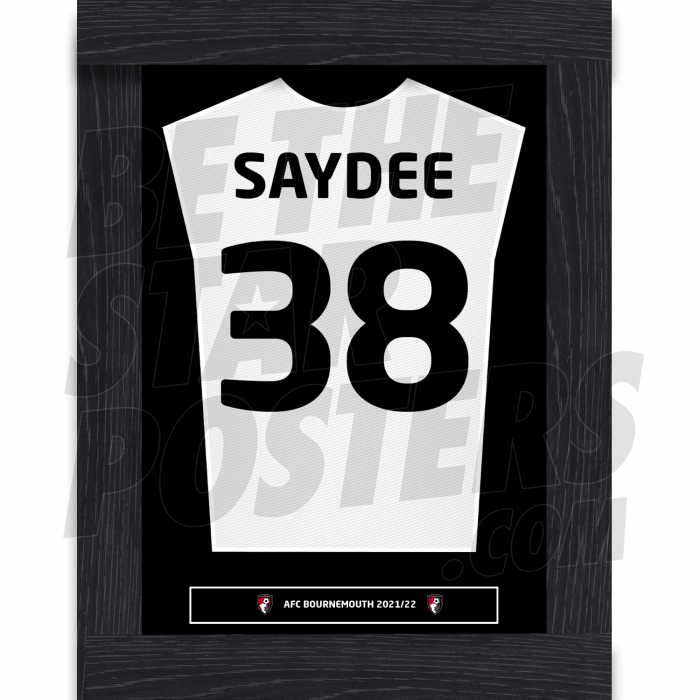 Saydee Bournemouth Away Framed Shirt A4 21/22