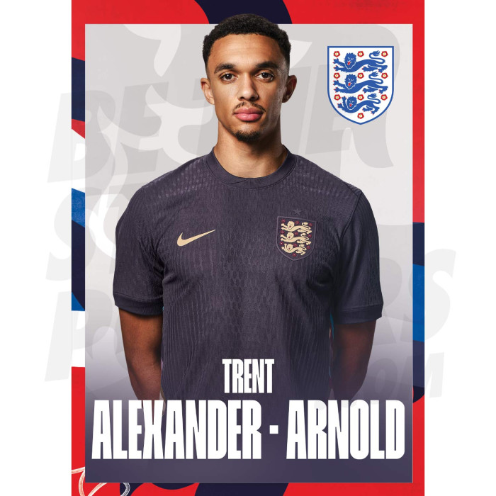 England Alexander-Arnold 24/25 Away H/S Poster