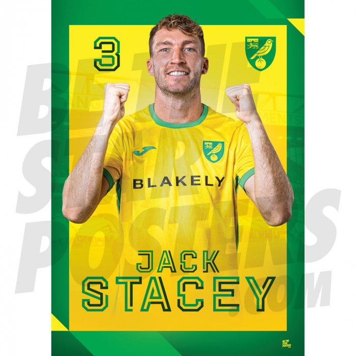 Norwich City FC Stacey 24/25 Poster